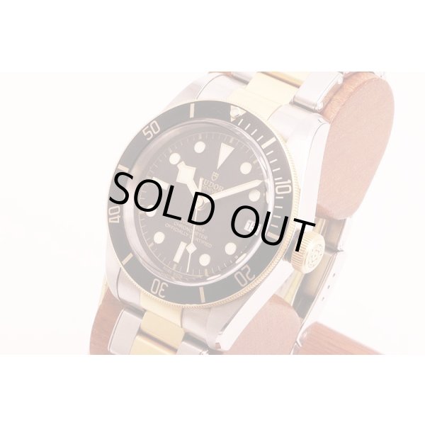 チューダー　ヘリテージ　ブラックベイ　７９７３３Ｎ　黒文字盤　サイド拡大