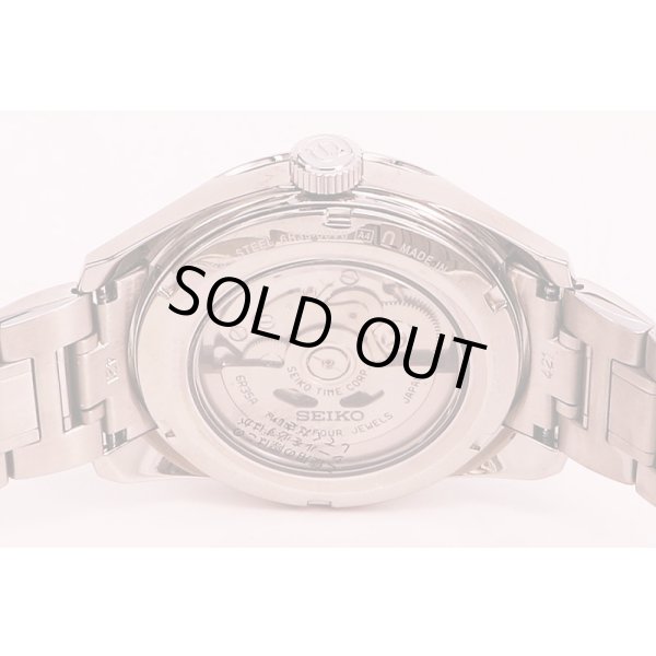 セイコー　プレサージュ　シャープエッジ　ＳＡＲＸ０７９　常盤　緑文字盤　裏面拡大