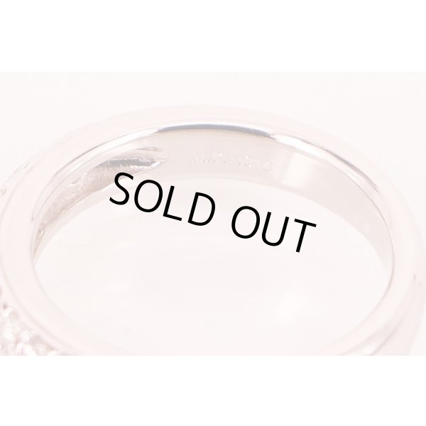 ミキモト　PT950 ダイアイリリング 0.27ct 7.40g　刻印