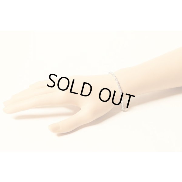 タサキ　PT900 ダイアイリブレスレット 0.85ct 14.20g　装着イメージ