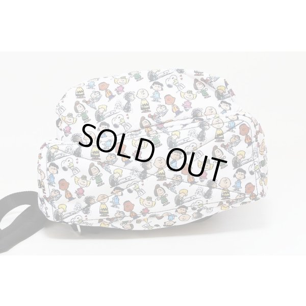 マークジェイコブス　ラージ バックパック M0016562 ホワイト／スヌーピー 　底