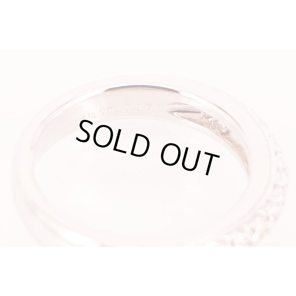 ミキモト　PT950 ダイアイリリング 0.27ct 7.40g　刻印