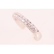 ミキモト　PT950 ダイアイリリング 0.27ct 7.40g　サイド