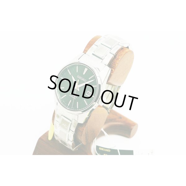 セイコー　プレサージュ　シャープエッジ　ＳＡＲＸ０７９　常盤　緑文字盤　サイド