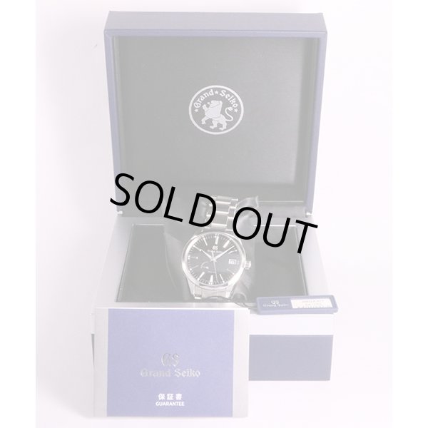 グランドセイコー　ＳＢＧＡ３０１　スプリングＤ　９Ｒ６５－０ＢＭ０　黒文字盤　箱・保証書