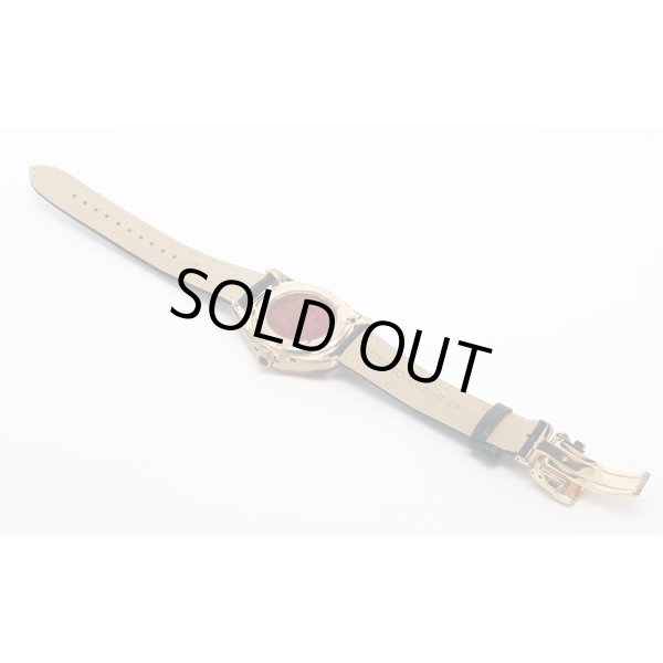 セイコー　ブライツ　ＳＤＧＣ０３０　ボルドー文字盤　コットンクラブ限定　革ベルト状態　裏面