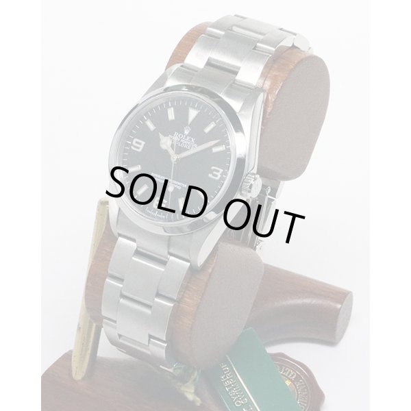 ロレックス　１１４２７０　Ｋ７８７８５９　エクスプローラーI　黒文字盤　サイド