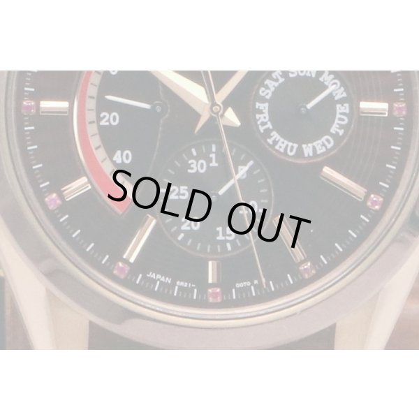 セイコー　ブライツ　ＳＤＧＣ０３０　ボルドー文字盤　コットンクラブ限定　表面拡大(2)