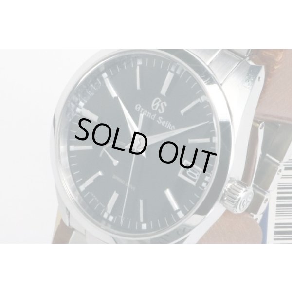 グランドセイコー　ＳＢＧＡ３０１　スプリングＤ　９Ｒ６５－０ＢＭ０　黒文字盤　サイド拡大