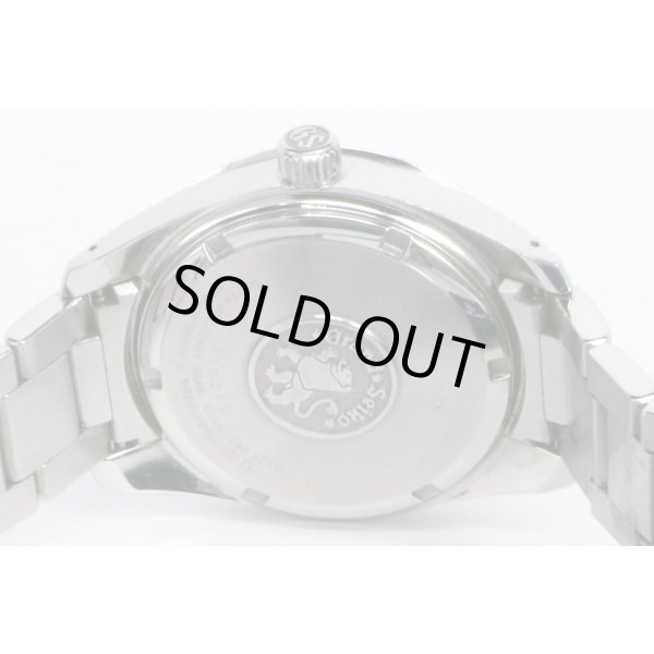 グランドセイコー　ＳＢＧＡ３０１　スプリングＤ　９Ｒ６５－０ＢＭ０　黒文字盤　裏面拡大