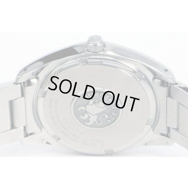 グランドセイコー　ＳＢＧＸ０６３　９Ｆ６２－０ＡＢ０　銀文字盤　裏面拡大