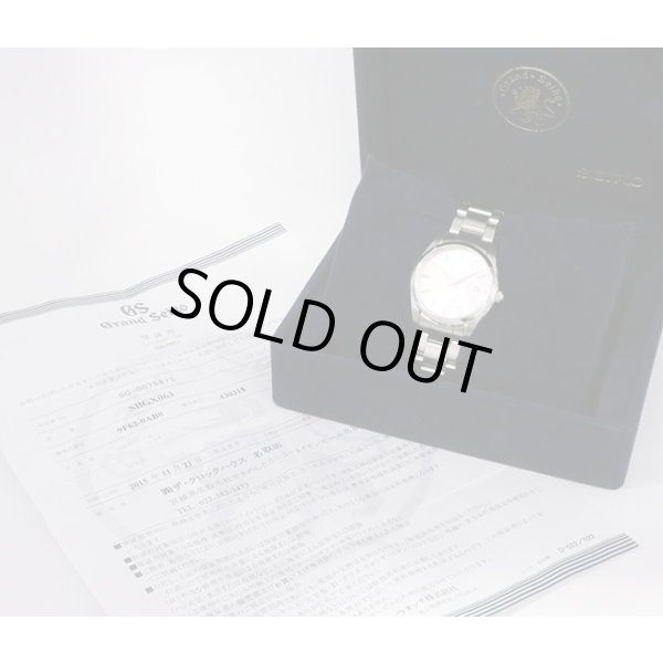 グランドセイコー　ＳＢＧＸ０６３　９Ｆ６２－０ＡＢ０　銀文字盤　箱・保証書