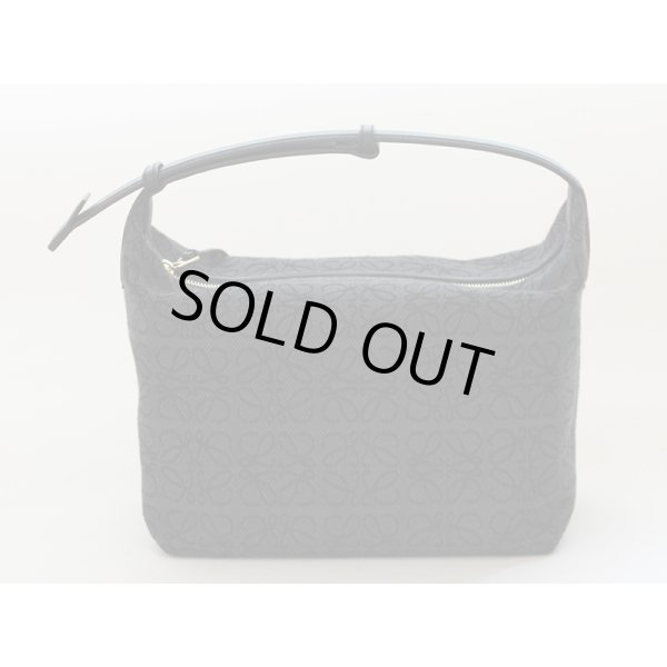 ロエベ　アナグラム　キュービィバック　A906K68X04 ブラック　裏面