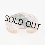 画像: K18　グロッシュラーガーネットダイアイリリング　0.90ct 1.40ct 9.90g