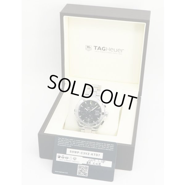 タグホイヤー　アクアレーサー　キャリバー１６　ＣＡＹ２１１０－０　黒文字盤　箱