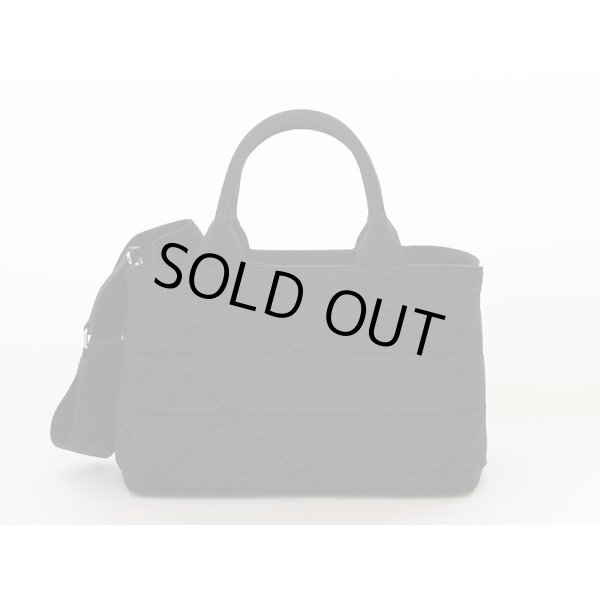 プラダ　カナパ　2WAYショルダーバック　TRIANGLE 1BG439 ブラック　裏面