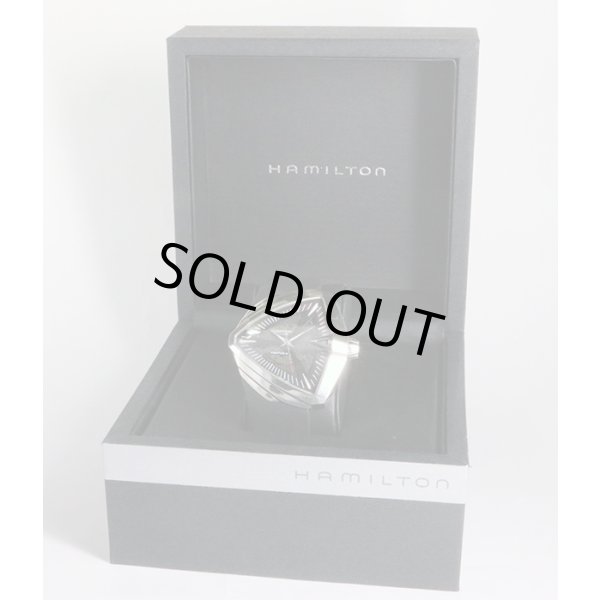 ハミルトン　ベンチュラＸＸＬ　Ｈ２４６５５１　黒文字盤　箱