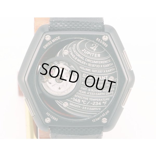 ハミルトン　アメリカンクラシック　ＯＤＣ　Ｘ－０３　Ｈ５１５９８０　木星文字盤　裏面拡大