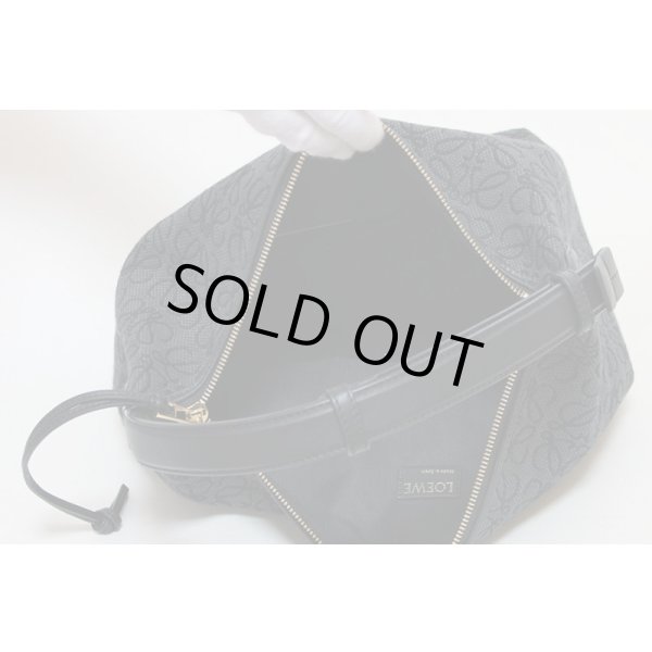 ロエベ　アナグラム　キュービィバック　A906K68X04 ブラック　中身