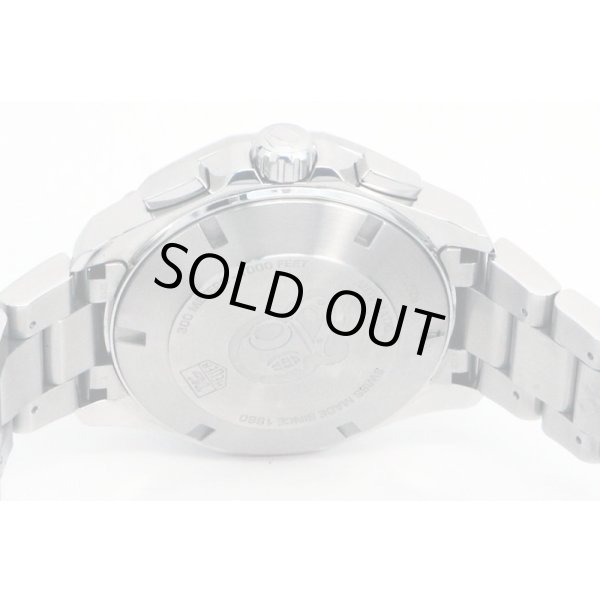 タグホイヤー　アクアレーサー　キャリバー１６　ＣＡＹ２１１０－０　黒文字盤　裏面拡大