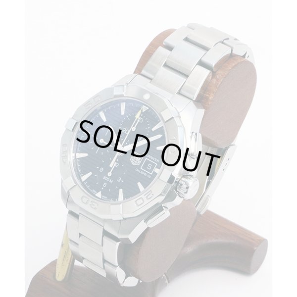 タグホイヤー　アクアレーサー　キャリバー１６　ＣＡＹ２１１０－０　黒文字盤　サイド