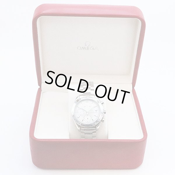 オメガ　スピードマスターデイト　３２１１．３０　銀文字盤　箱