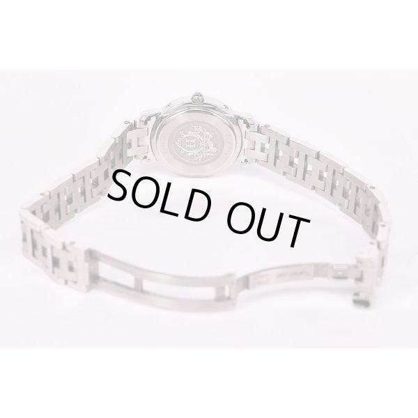 エルメス　クリッパー　ＣＬ４．２１０　白文字盤　ブレス