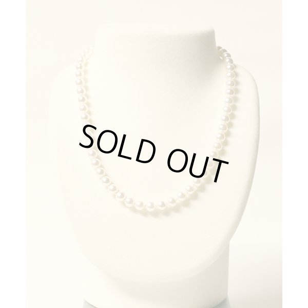 SV パールネックレス 6.5-7.0mm 　装着イメージ