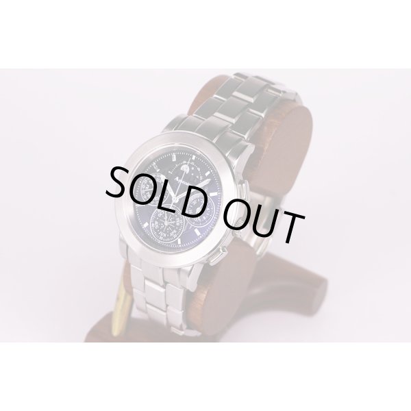 アクアスキュータム　グランドコンプリケーション　黒文字盤　サイド