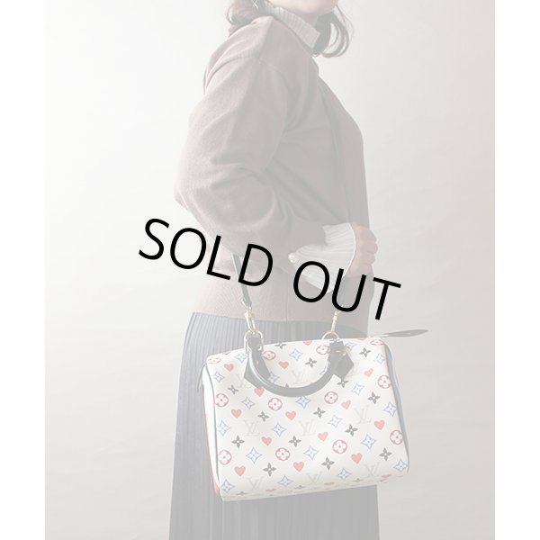 ルイ・ヴィトン　スピーディ・バンドリエール25 M57466　ブロン　掛けたイメージ