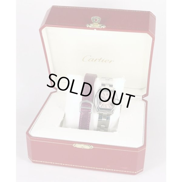 カルティエ　ロードスターＳＭ　２６７５　ピンク文字盤　箱