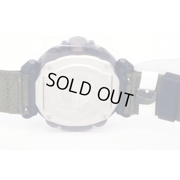 カシオ　プロトレック　ＰＲＷ－６６００ＹＢ　黒文字盤　裏面拡大