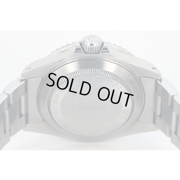 ロレックス　１６６００　シードウェラー　Ｘ５２９０４７　黒文字盤　裏面拡大