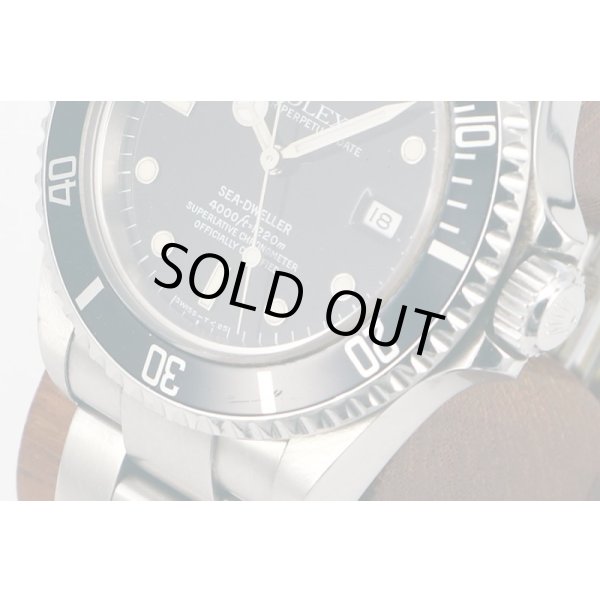 ロレックス　１６６００　シードウェラー　Ｘ５２９０４７　黒文字盤　サイド拡大