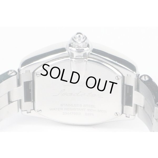 カルティエ　ロードスターＳＭ　２６７５　ピンク文字盤　裏面拡大