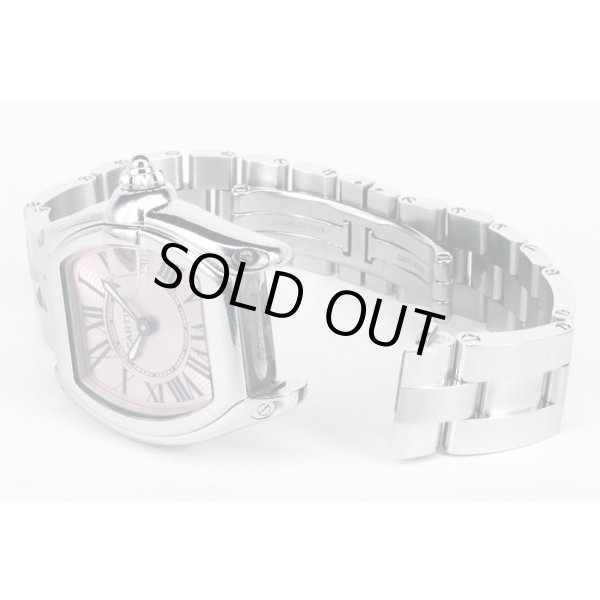 カルティエ　ロードスターＳＭ　２６７５　ピンク文字盤　取り外し