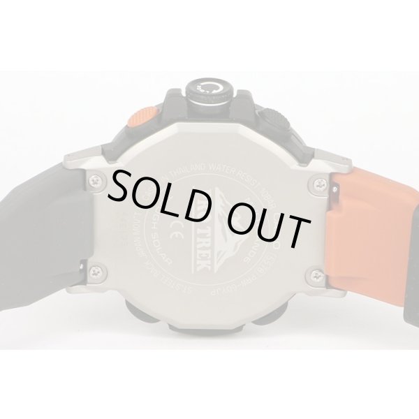 カシオ　プロトレック　ＰＲＷ－６０ＹＪＰ－１ＪＲ　ＰＥＴＺＬコラボモデル　裏面拡大