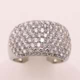 画像: PT900 ダイアイリリング 3.00ct 13.20g