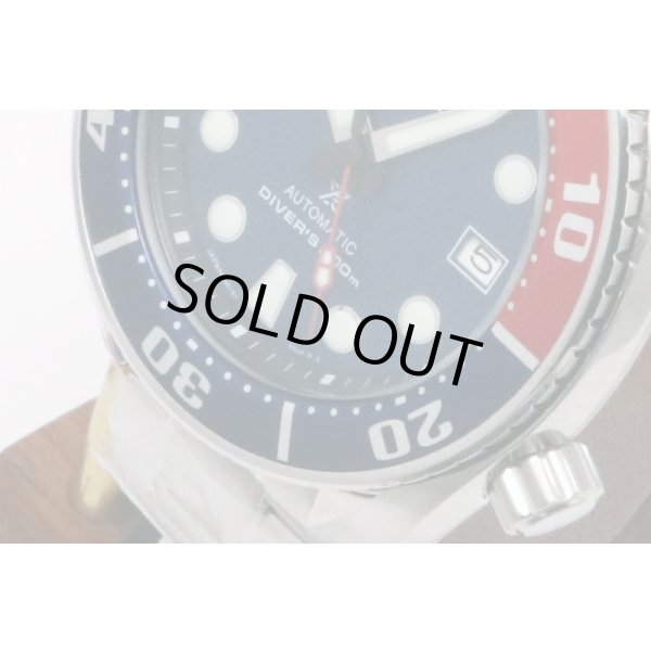 セイコー　プロスペックス　ダイバースキューバ　ＳＢＤＣ０５７　紺文字盤　サイド拡大