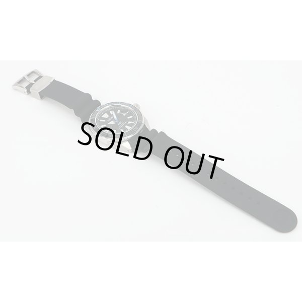 セイコー　プロスペックス　ダイバースキューバー　ＳＢＤＹ０９５　黒文字盤　ラバーベルト状態　表面