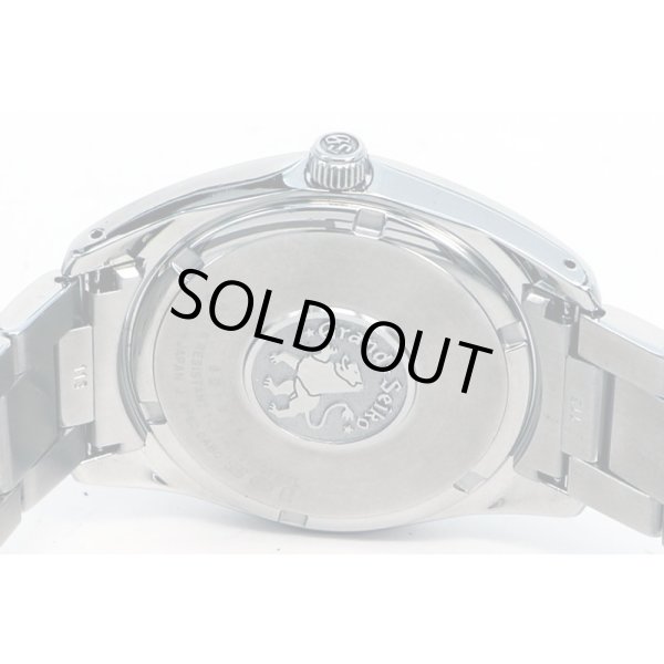 グランドセイコー　ＳＢＧＸ２６１　９Ｆ６２－０ＡＢ０　黒文字盤　裏面拡大