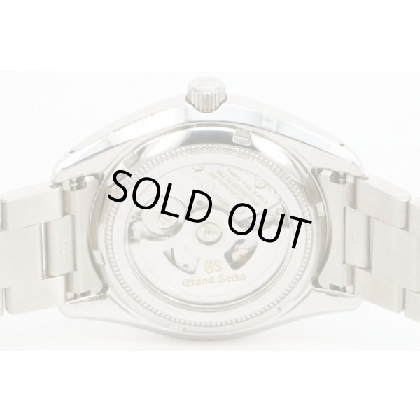 グランドセイコー　ＳＢＧＲ３０９　９Ｓ６８－００Ｂ０　黒文字盤　裏面拡大