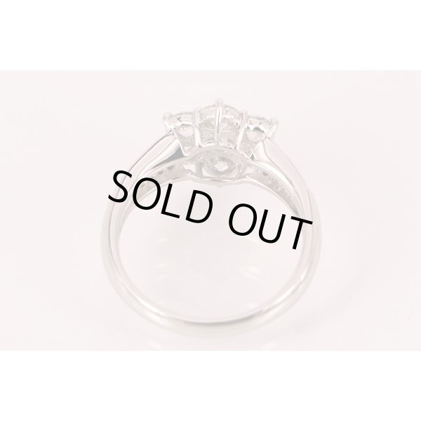 PT900 ダイアイリリング 1.432ct 0.10ct 6.40g　内側