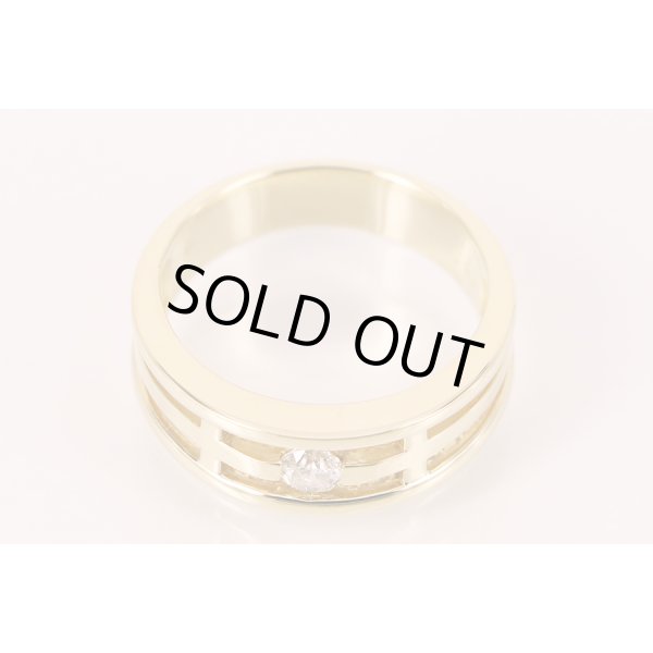 K18 ダイアイリリング 0.20ct 6.60g　拡大