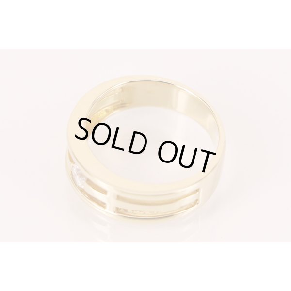 K18 ダイアイリリング 0.20ct 6.60g　刻印(2)