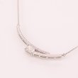 PT850/900 ダイアイリネックレス 0.616ct 0.15ct 5.40g