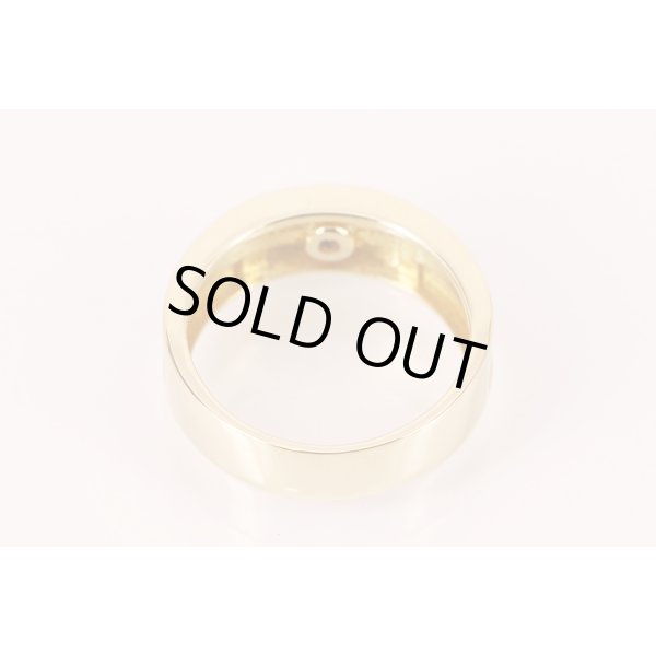 K18 ダイアイリリング 0.20ct 6.60g　内側