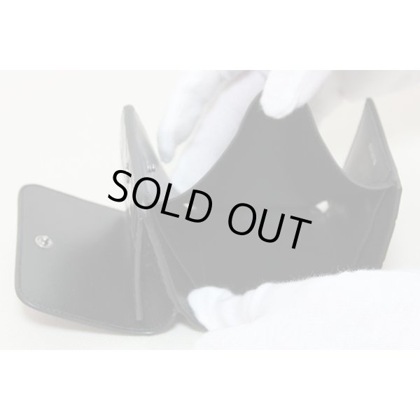 バレンシアガ　三つ折り財布 BBミニウォレット 601387 1LRD7 1000 ブラック　お札入れ