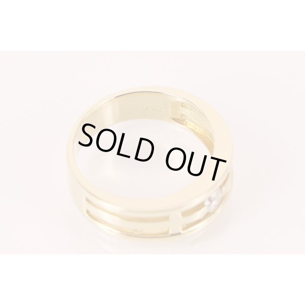 K18 ダイアイリリング 0.20ct 6.60g　刻印(1)