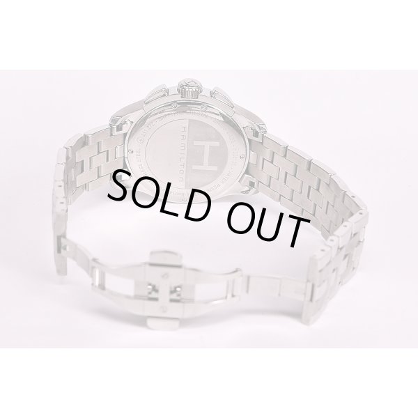 ハミルトン　ジャズマスター　クロノ　Ｈ３２６１２０　黒文字盤　ブレス